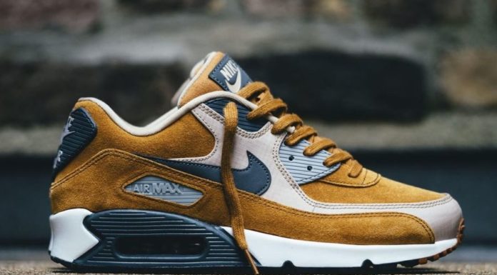 nike air vapormax flyknit : Nike Air Max 90 Premium Suede Desert Ochre (homme)