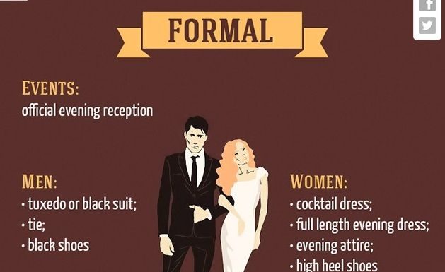 semi formal dress code : Guide to Most Basic Dress Code Rules