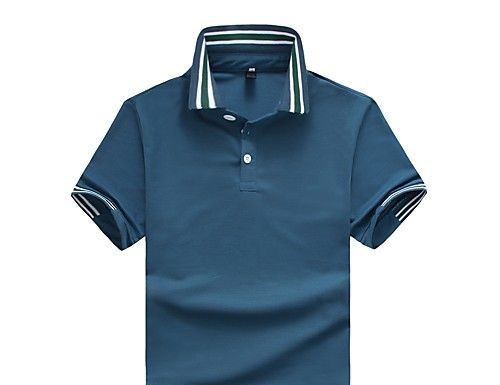 top golf dress code : Men’s Polo Solid Colored Patchwork Short Sleeve Daily Tops Cotton Basic Streetwear White Blue