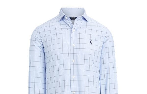 topgolf dress code : Checked Performance Twill Shirt
