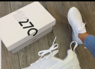 white nike air max : Nike Air Max 270 on Mercari