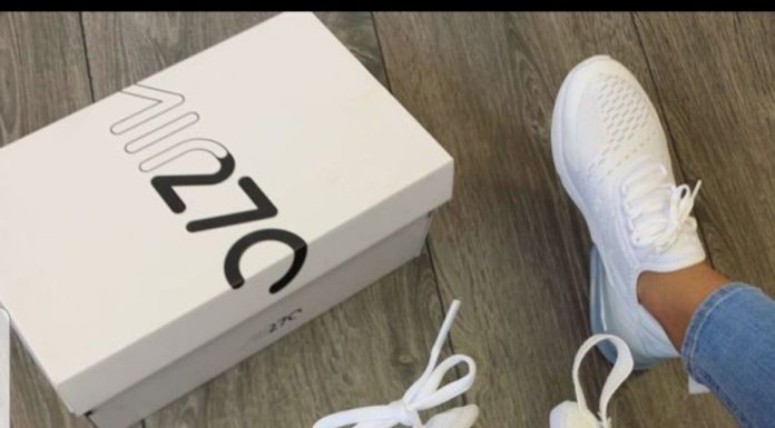 white nike air max : Nike Air Max 270 on Mercari