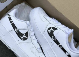 nike air force 1 07 womens : Custom Hand Painted Nike Stylin Swoosh Air Force 1