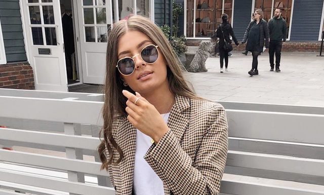 business professional dress code : Blake Gingham Blazer | Hey Pretty | SilkFred
