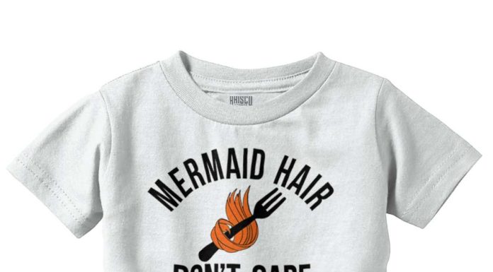 dress code definitions : Mermaid Hair Infant Toddler T Shirt – White / 2 Toddler