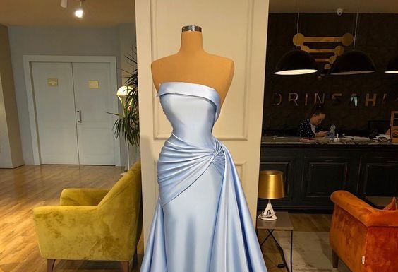 dress up time princess codes : Strapless Evening Gown