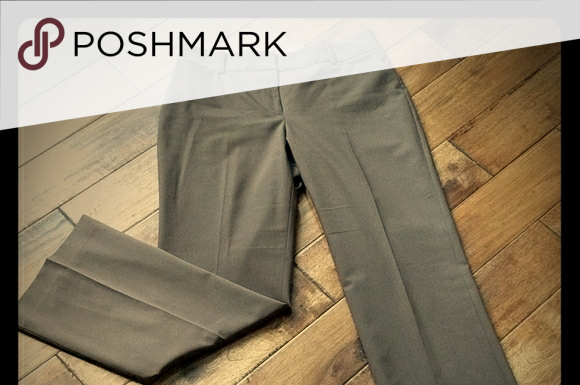 fogo de chao dress code : Ann Taylor Pin Stripe Brown Trouser