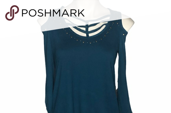 french laundry dress code : NEW!!! French Laundry cold shoulder top Small