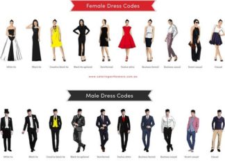 golf dress code : Dress Codes for both genders