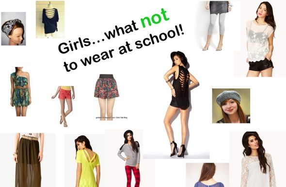 middle school dress code : Dress Code Visuals – Russell Middle School