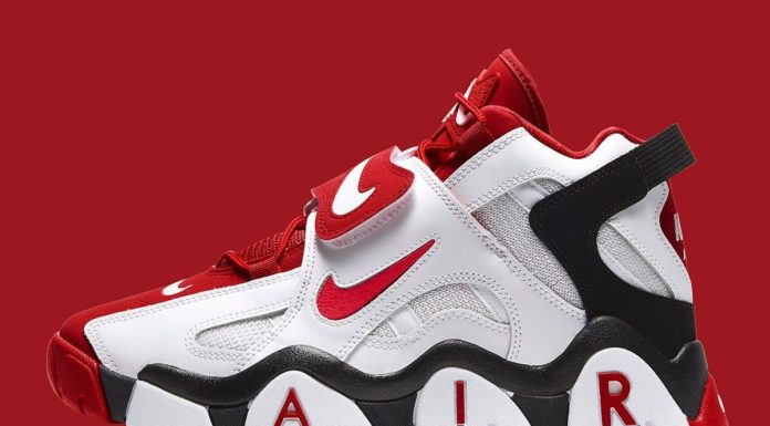 nike air barrage mid : Nike Air Barrage Mid University Red Available Now | DailySole