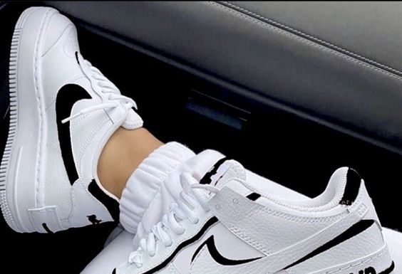 nike air force 1 off white : black and white custom air forces