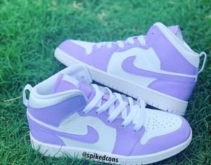 nike air force 1 high top : Custom Army Green & White Jordan 1 (Other colors Available when ordering)Check Sizing Before Ordering