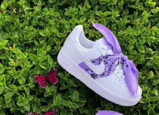 nike air force 1 kids : Custom Bandana Baby Nike Air Force 1
