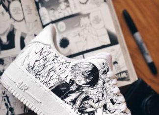 nike air force 1 low : A quoi ressemble la Nike Air Force 1 Low My Hero Academia ?
