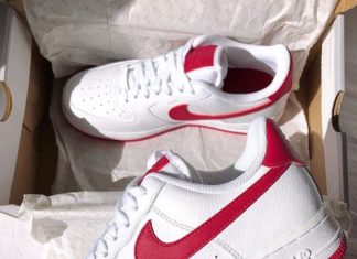 nike air force 1 off white : Nike Air Force 1 ’07 sneakers.