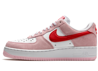 nike air force 1 pink : Nike Air Force 1 Low ‘Valentine’s Day Love Letter’ Shoes – Size 4
