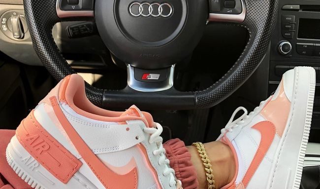 nike air force 1 pink : Shadow 🌸