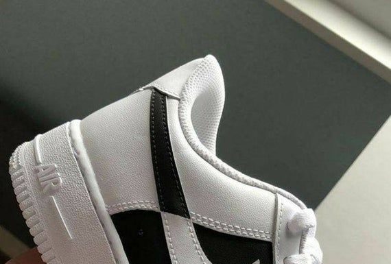 nike air force 1 womens white : Custom Hand Painted Nike Onyx Flip Air Force 1