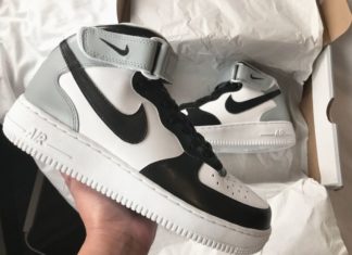 nike air force 1 high : Purple Bandana Air Force 1