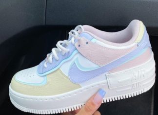 nike air force one : AF1 Shadow “White Glacier Blue Ghost”,Running Shoes,Nike Air Force 1 Shadow,Casual Shoes