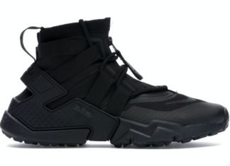 nike air huarache : Nike Air Huarache Gripp Triple Black