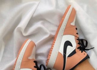 nike air jordan : Air Jordan 1 Mid Quartz Pink 🍑