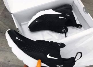 nike air max 270 : WOMENS NIKE AIR MAX 270 BLACK AND WHITE