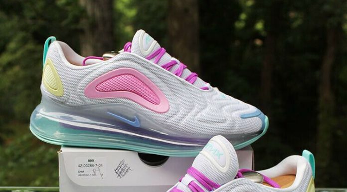 nike air max 720 : Nike Air Max 720 Aqua Powder Women’s Size 10 White Pink AR9293-102 193145544567 | eBay