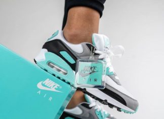 nike air max 90 mens : Nike Air Max 90 White / Grey / Turquoise