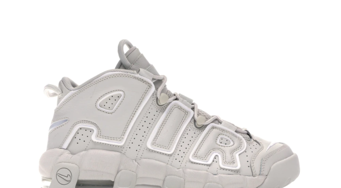 nike air more uptempo : Nike Air More Uptempo Light Bone (GS)