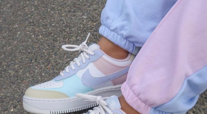 nike air force 1s : Women Nike Air Force 1 Shadow “Pastel”Purple Pink Blue