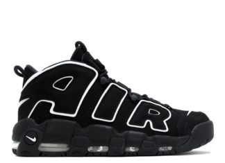 nike air uptempo : Air More Uptempo ‘Black White’ 2016