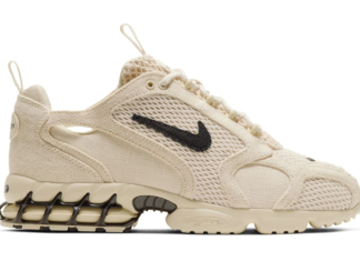 nike air zoom : Nike Air Zoom Spiridon Cage 2 Stussy Fossil