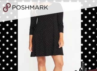 old navy dress code : 🆕Old Navy Black Polka Dot Swing Dress ~XXL Tall
