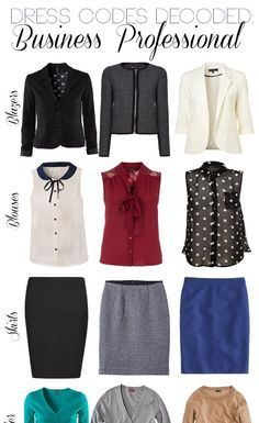 professional dress code : Dress Codes Decoded: Business Professional Attire