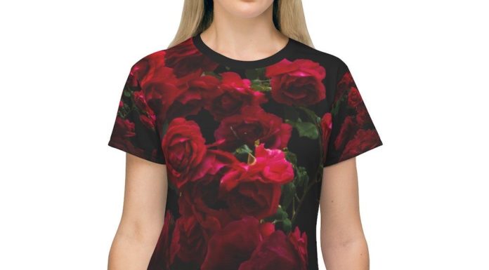 red dress discount code : All Over Print T-Shirt Dress :