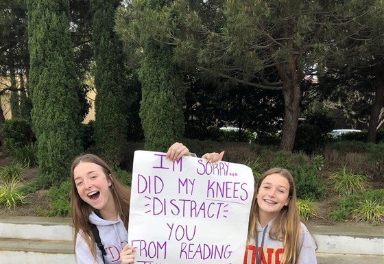 school dress code : Students protest ‘demeaning and demoralizing’ dress code that bans skirts