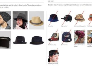 starbucks dress code : Fedoras? Yes. Bright plaids? No. The meaning of Starbucks’ new employee dress code