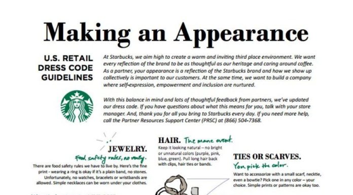 starbucks employee dress code : Starbucks To Finally Let Employees Show Their Tattoos