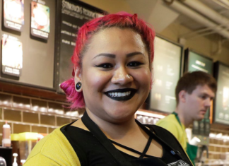 starbucks employee dress code : Starbucks baristas are celebrating as the coffee giant updates its dress code