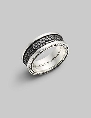 walmart dress code 2021 : David Yurman – Pavé Silver Ring