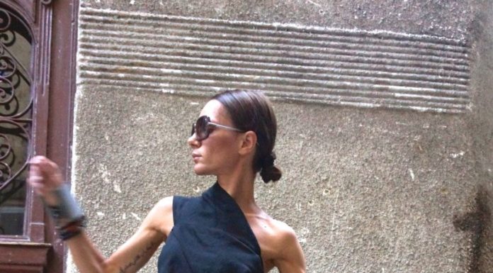 dress code policy : Maxi Dress, Black Kaftan Linen Dress, One Shoulder Dress, Extravagant Long Dress, Party Dress, Cold Shoulder Maxi Dress by AAKASHA A03144