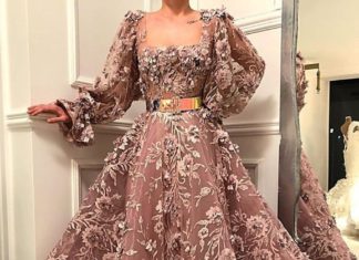 dress up time princess codes : Square Neck Floor-Length Purple Applique Prom Dress, BW93827