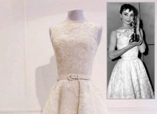 flemings dress code : Audrey Hepburn’s White Lace Roman Holiday Was Auctioned Off