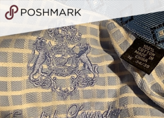 french laundry dress code : English Laundry Shirt French Cuff Silk Lining