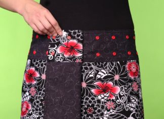 golf dress code : Rockin’ Red Walkabout Skirt – Sport (fits sizes 2-14) 14 long