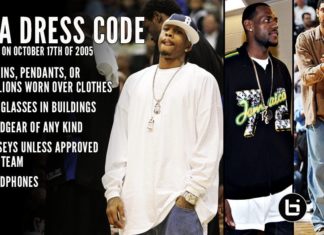 nba dress code : The NBA Dress Code of 2005: Why It Was Created & How Players Reacted To It