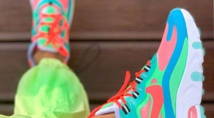 new nike air max : Nike Shoes | Nike Air Max 270 React | Color: Blue/Green | Size: 6.5