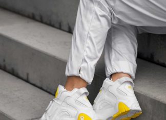 nike air barrage : Nike Women’s Air Barrage Mid White / Chrome Yellow